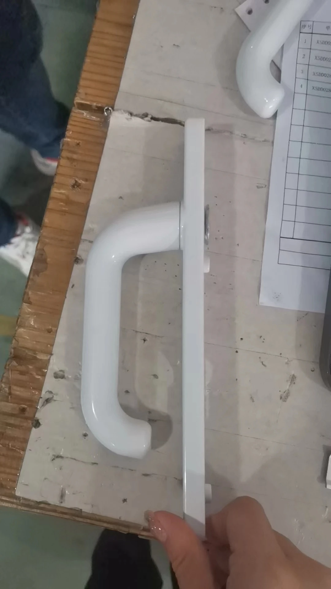 Aluminum Door Handles Lock Double Sided Factory Price Latest Mortise Door Lock