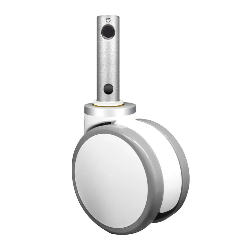 Ролик с центральным управлением, для больничных кроватей, двухколесный, 5/6 дюймов