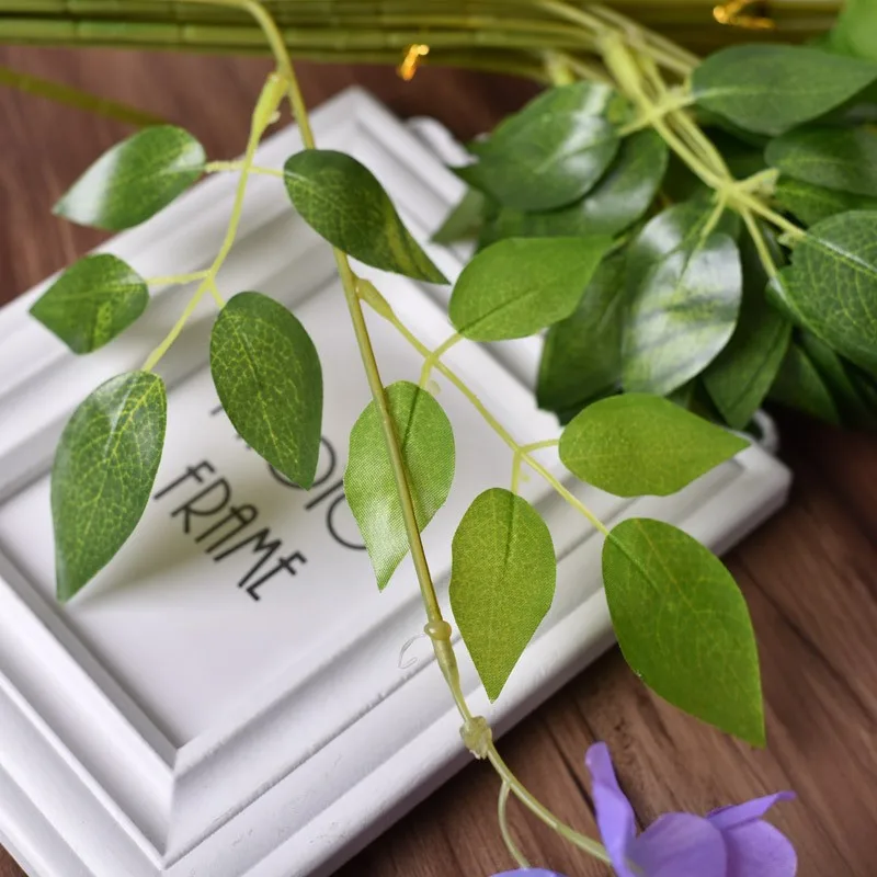Artificial Wisteria Flowers Hanging Decor for Store Silk Wisteria Vine Home Wedding Decoration