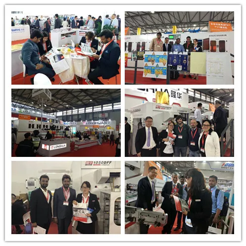 Small model LH-800ES  automatic die cutting machine for rigid box making