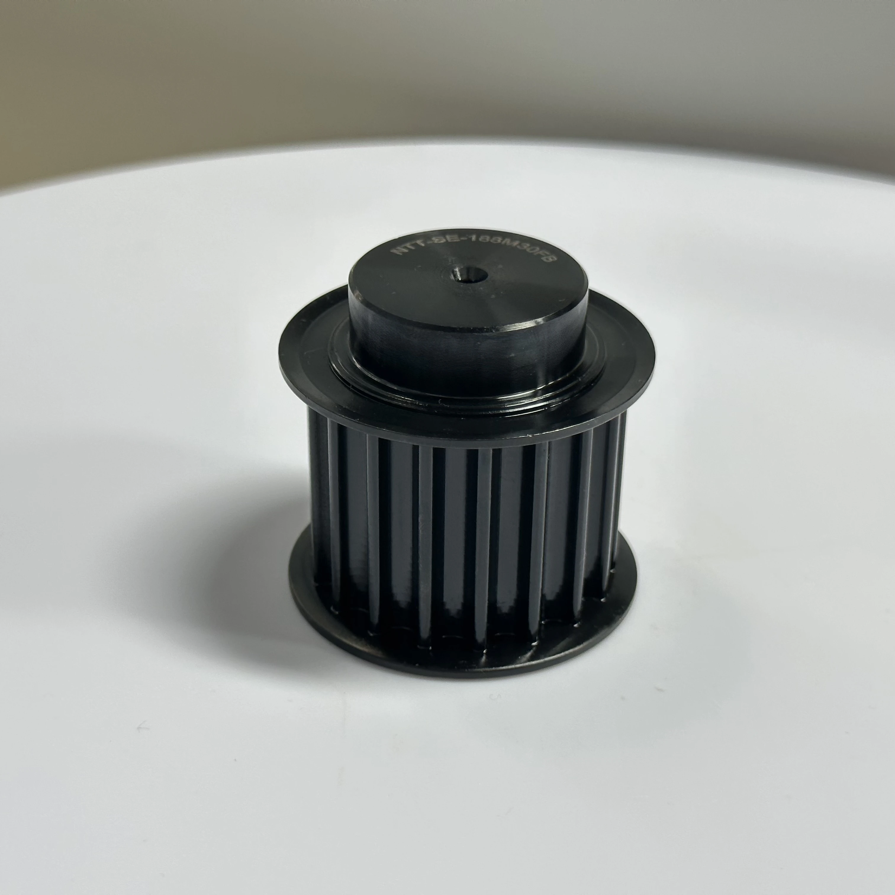 Wholesale Customization Well Designed 18 Teeth C45 Steel Blackening Surface Treatment Timing Belt Pulley