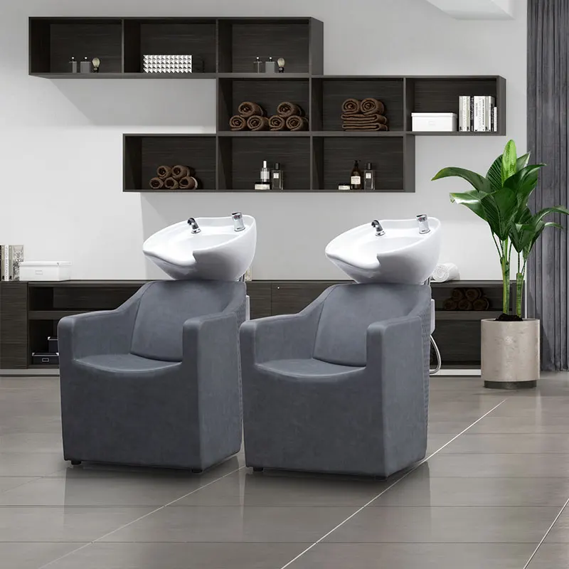 Wholesale Shampoo Chair Backwash Salon Washing Hair Salon Chair With Hair Wash Basin