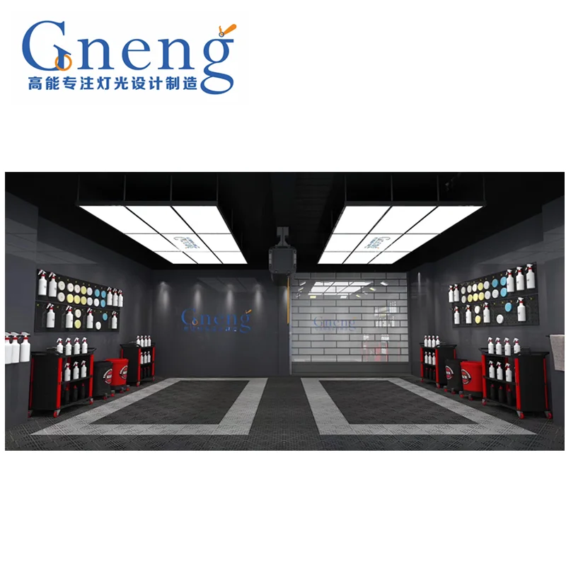 NEW Style LED Panel Light With LED Flood Light For Better Car Paint Film Works in Auto 4S shops