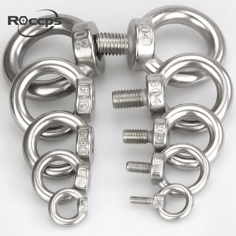 Stainless steel din580 eye bolt M8
