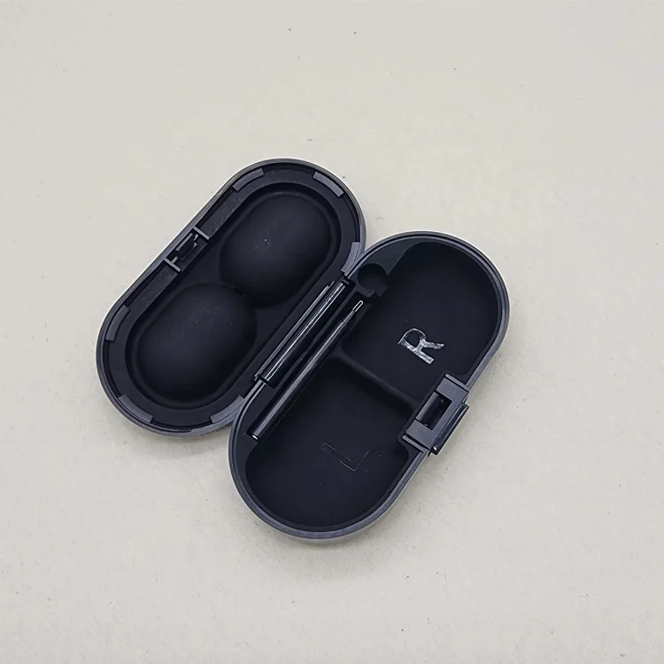 2024 New hearing aid case,customized logo plastic portable small mini box for signia hearing aids accessories