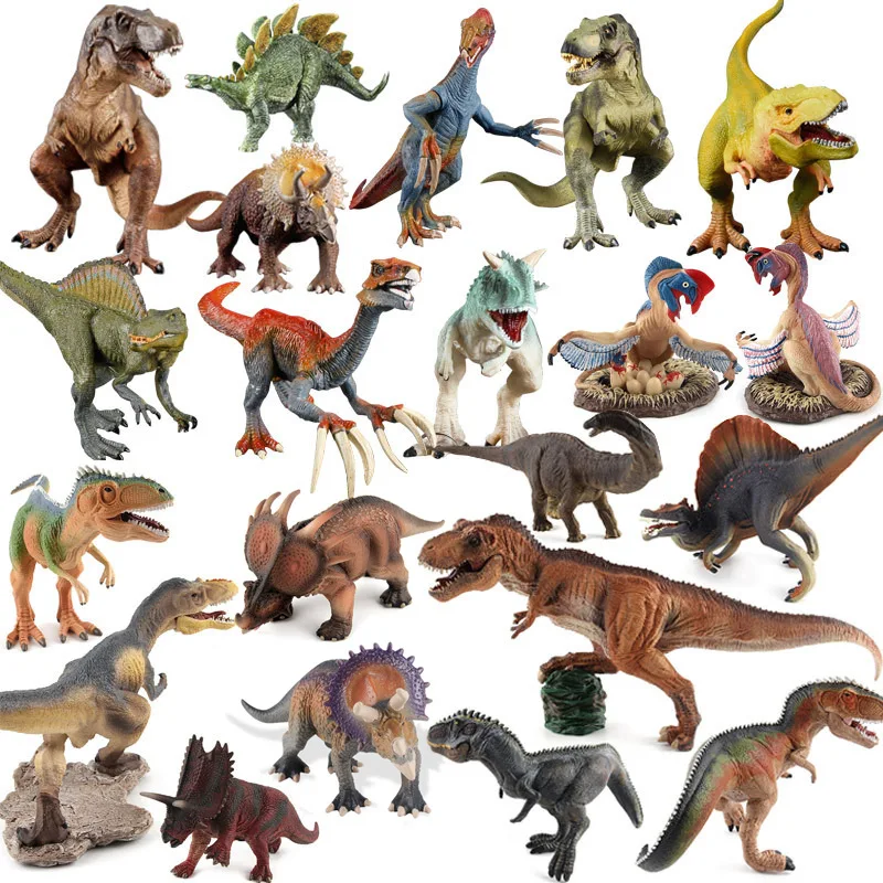 Ask for discounts Jurassic dinosaur park kids toys dinosaur model plastic juguetes al por mayor Bulk high for kids gift
