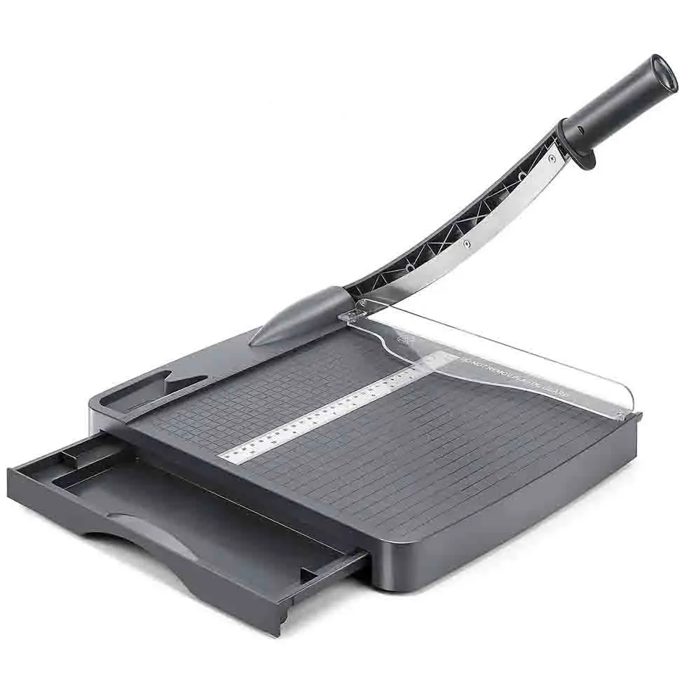 Manual Guillotine Paper Cutter Sheeting Machine Mini Filter A3 Desktop Heavy Duty Paper Cutting Machine Shape Cutter Paper