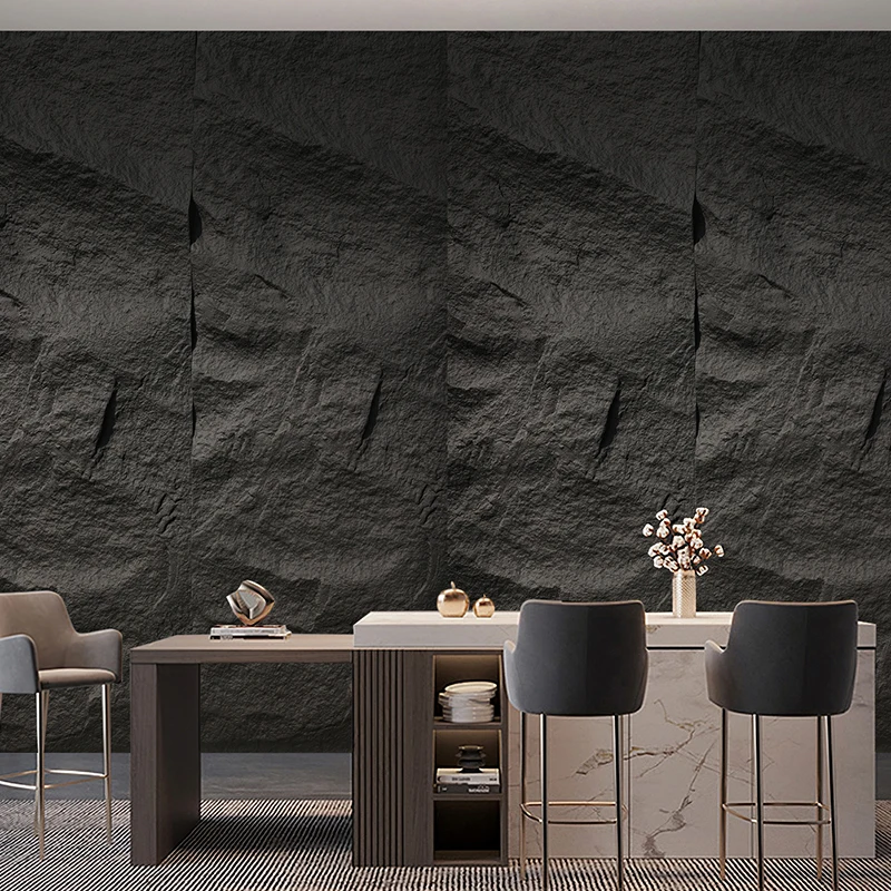 light weight big slabs outdoor exterior decorative PU Stone Wall Panel foam artificial rock faux stone board