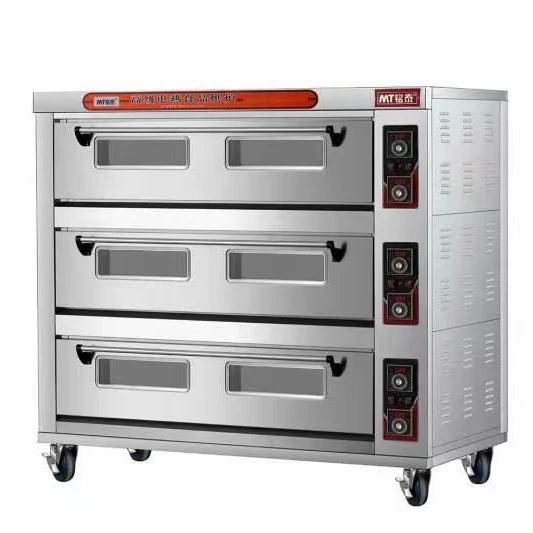 Single-layer three-tray commercial new custom pastry gas oven