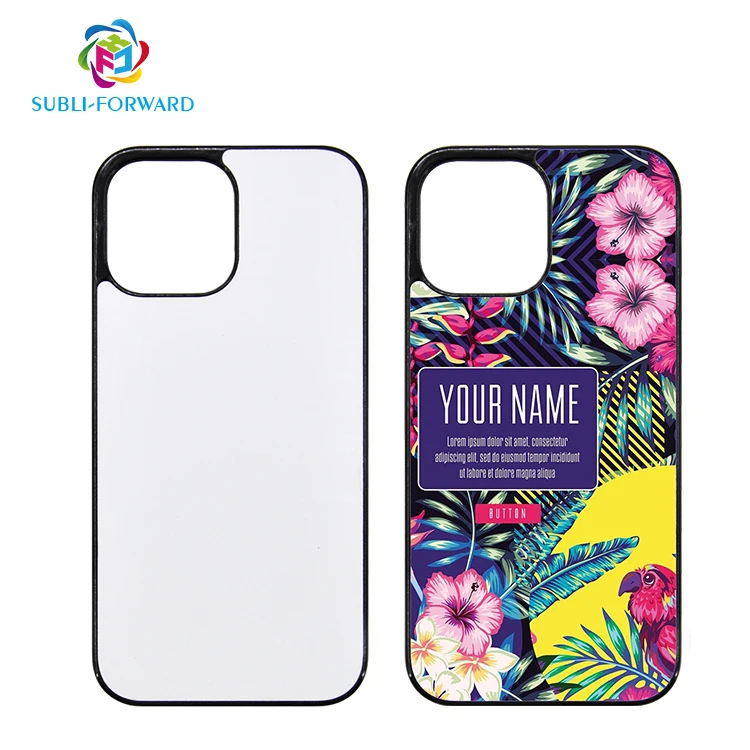 Sublimation Mobile Covers Sublimation 2D TPU PC Cell Phone Cases Blank Sublimation Phone Case For IPhone 13 for iphone 14 pro