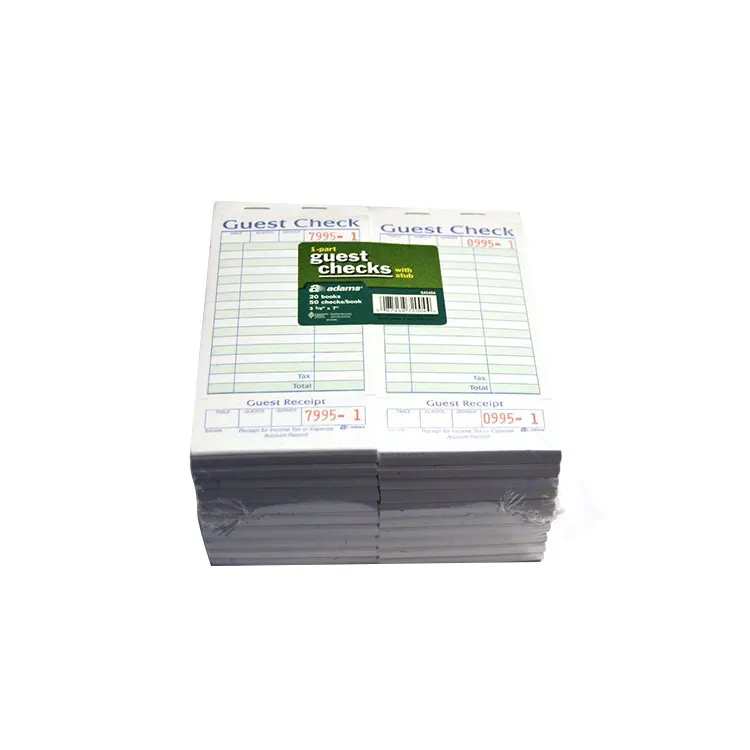 
Yulu China wholesale custom carbonless receipt book/invoice/purchase contract NCR book printing 