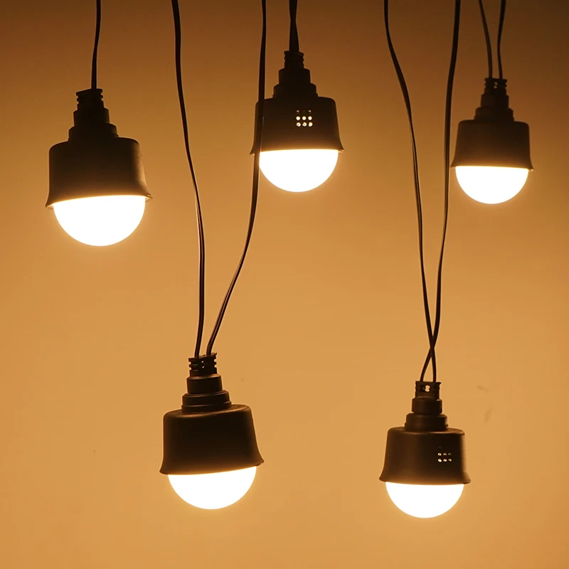 Ip65 Waterproof Outdoor Wedding Party Holiday Christmas Decorative Fairy Crystal G50 Led Light String With Remote Control