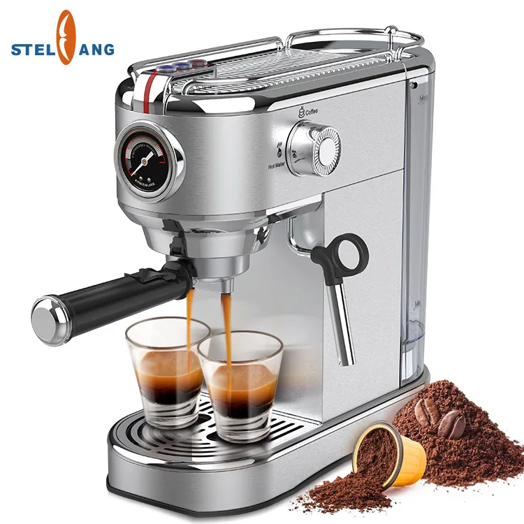 15 Bar Pump Pressure Espresso Cappuccino Maker Espresso Coffee Machine Maker In China