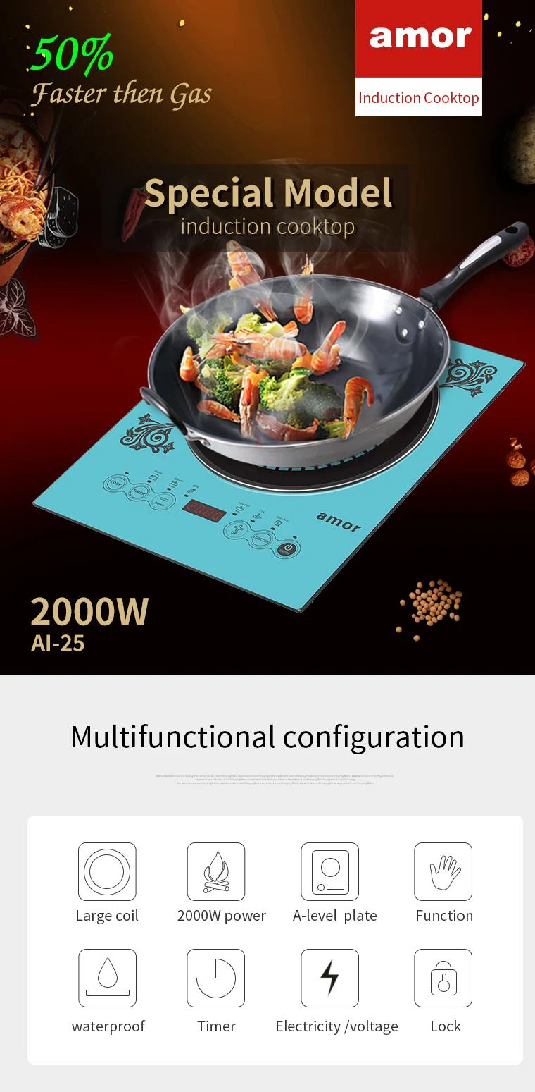 2021 best Selling Induction  Cooker with Touch Control Supper for Siriya