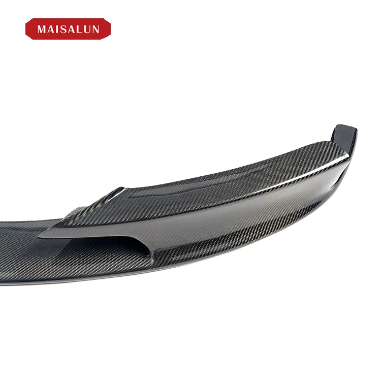 Mp Style Carbon Fiber Front Bumper  Lip For BMW 3 Series  F30 F35 2012+