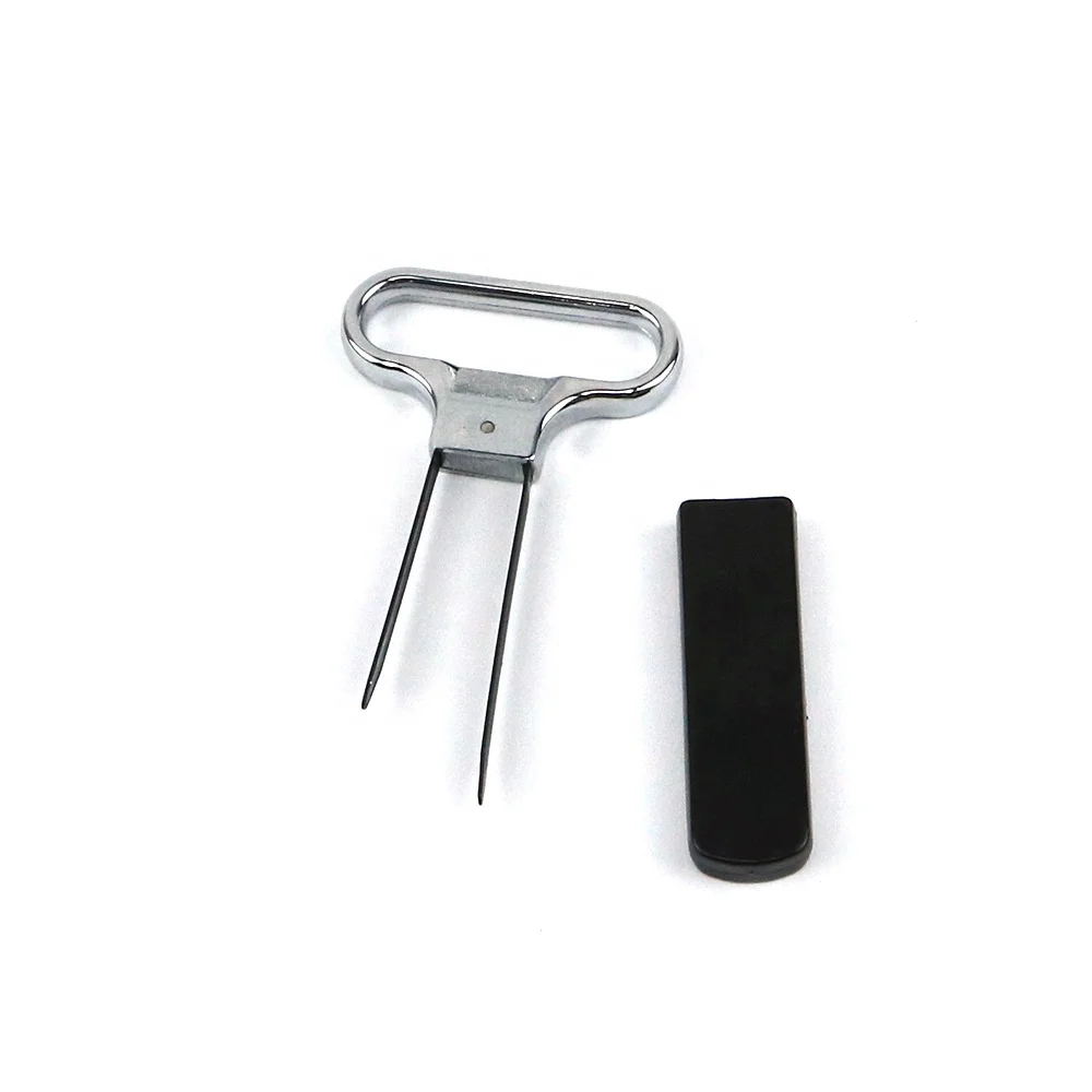 Vintage Ah-So Wine Bottle Opener 2 Prong Cork puller