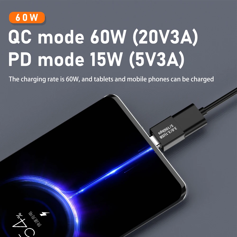 USB to USB C Adapter, Type-C male to A Male Car Charger Converter for New Phone,iWatch 8,Airpods,iPad,Samsung Galaxy