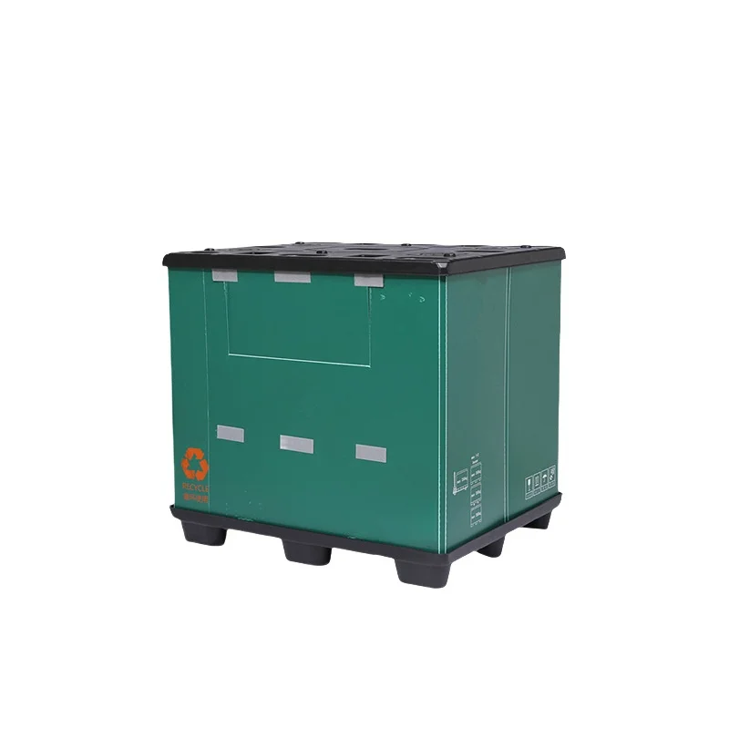 Wholesale Custom Foldable HDPE/PP Mesh Style Plastic Pallet Boxes Stackable pallets