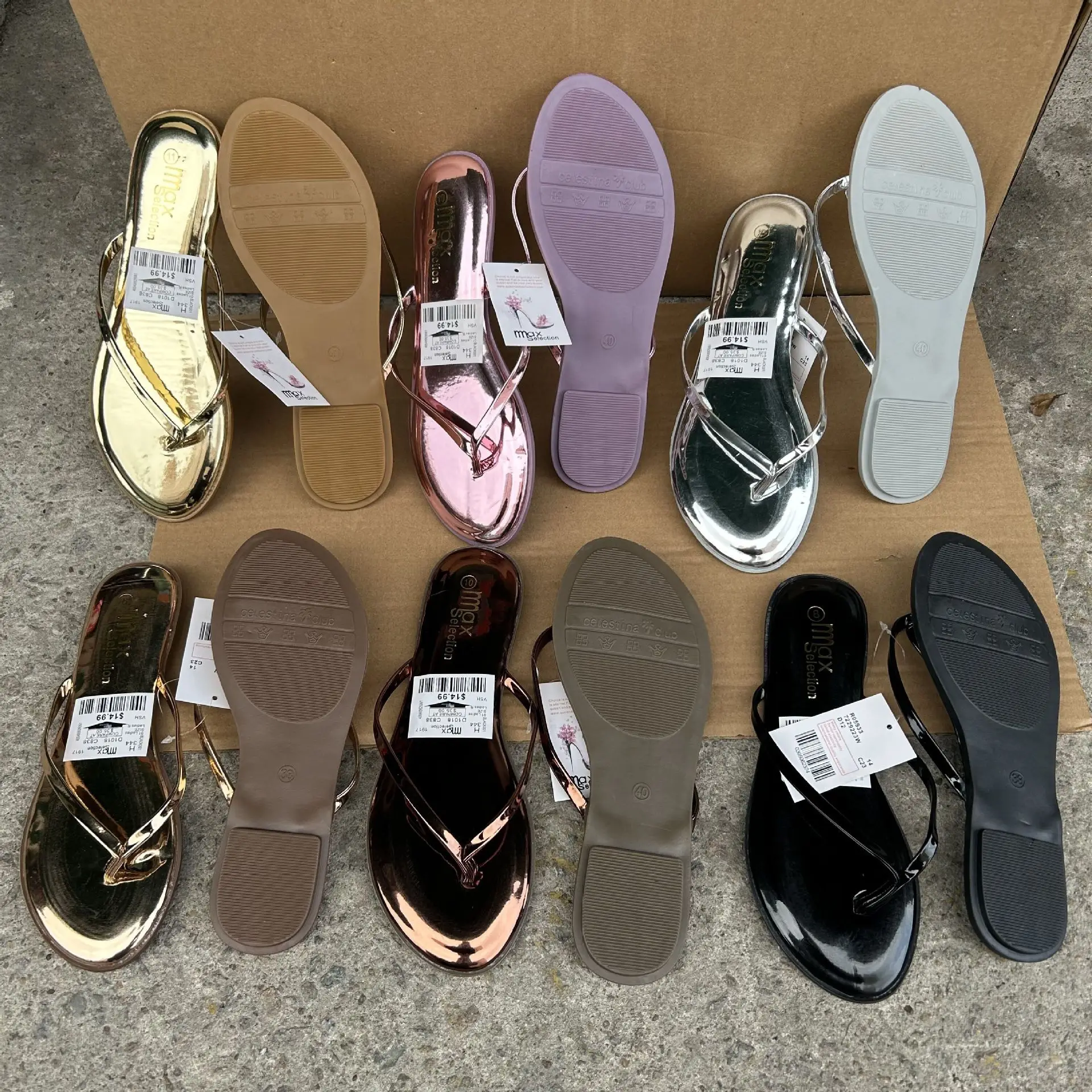 New Arrival Head Single Strap Casual Ladies Slippers Fashion Lightweight Sandals For Summer Seaside Beach