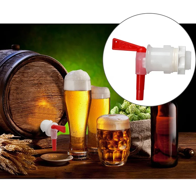 Plastic Bottling Bucket Plastic Beer Drink Faucet Tap