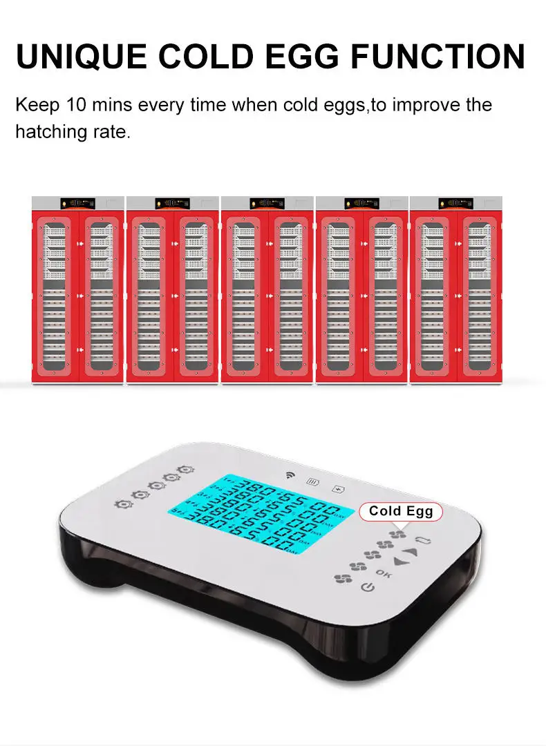 WONEGG Remote Control 10000 Solar Eggs Incubator In South Africa Large Capacity Egg Machine For Hatching Eggs