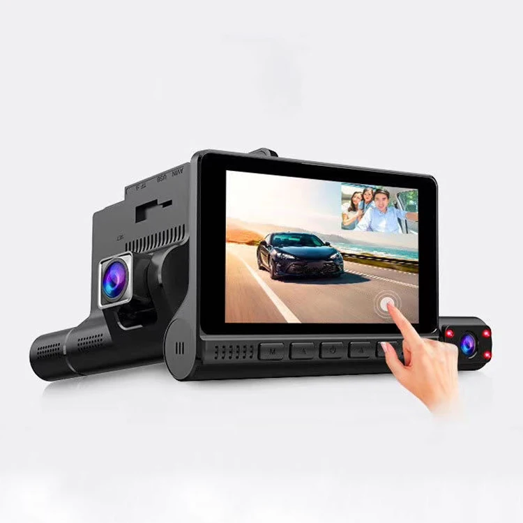 Видеорегистратор 1080P с GPS для автомобилей видеорегистратор зеркалом заднего вида FHD автомобильная