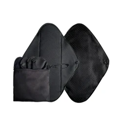 Non-slip Reusable Sanitary Pads Factory Eco Friendly Super Absorbent Breathable Bamboo Charcoal Cloth Offered Regular 100pcs