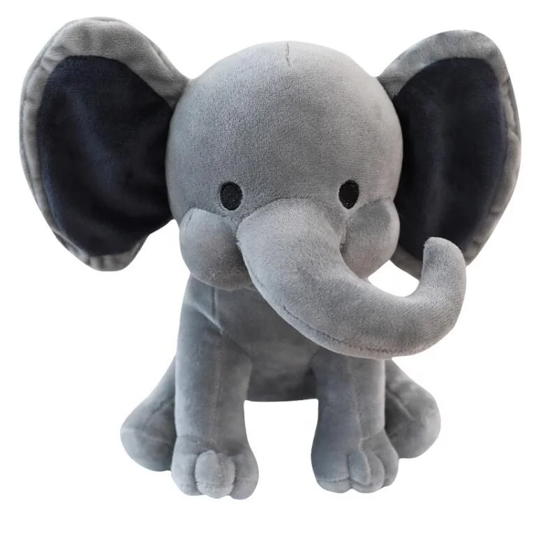 
CFP G016 Stocked Plush Baby Sleeping Doll Floppy Ear Plush Elephant Toy 