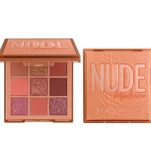 9 colors nude cheap cosmetic fashional glitter eyeshadow palette makeup