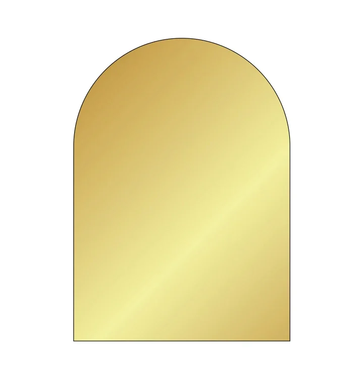 Rose gold mirror acrylic sheet acrylic gold mirror sheet