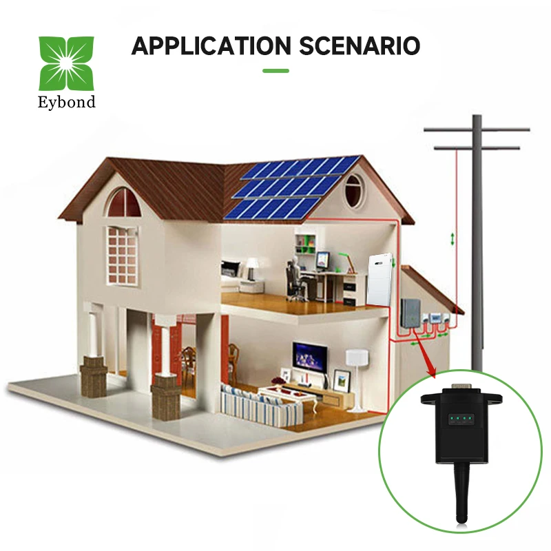 Eybond Wi-Fi  RS-485 RS-232 TTL IP65 wireless network monitoring of AOTAI inverters datalogger wifi