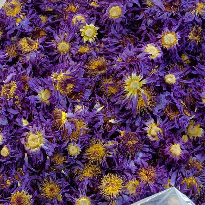 wholesale high quality dried natural blue lotus flower Flavored tea nymphaea caerulea