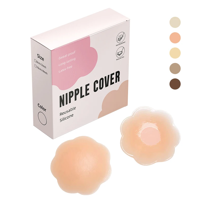 Силиконовая наклейка для сосков 6 5 см
