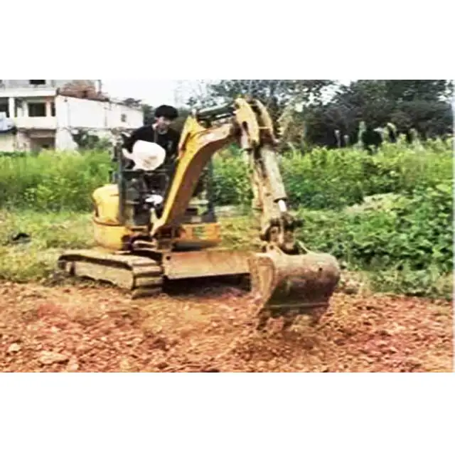 China crawler type mini excavator small mini bagging machine hydraulic excavator 2 tons excavator suitable for farm construction