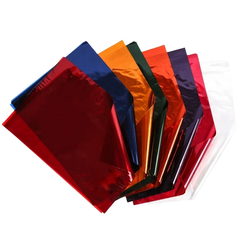 Wholesale Food Grade Heat Resistance Cellophane Paper colored cellophane paper in Rolls
