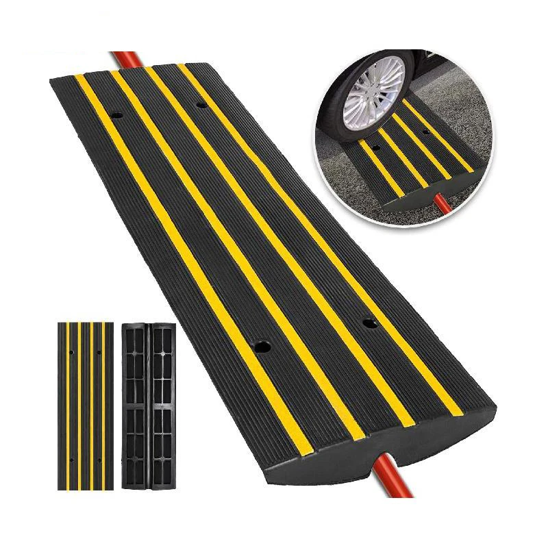 Rubber Driveway Curb Ramp / Rolled Edge Ramp / Rubber Kerb Ramp