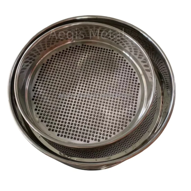 ASTM Standard 30 40 50 Diameter 10 20 30 100 200 micron Test Sieve for Particle Size Analysis