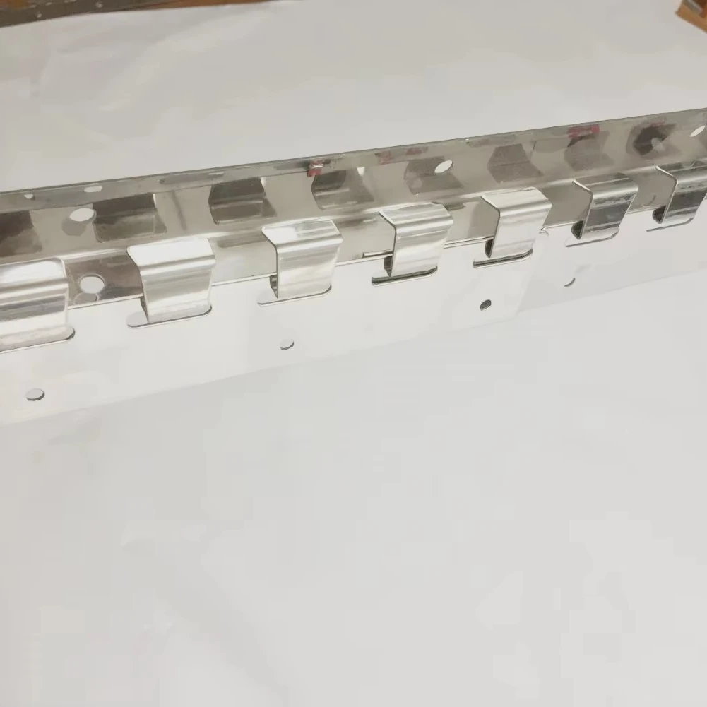 Iron S/S304 Hangers Rail for Industrial Door PVC Soft Strip Curtain Clear Thin Plastic Sheet Use for Blind