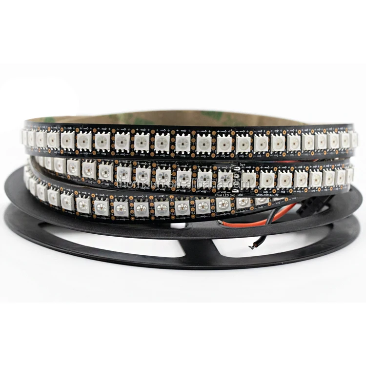 Оптовая продажа, светодиодная Пиксельная лента smd5050 ws2812 144 rgb, Адресуемая Светодиодная лента ws2812b