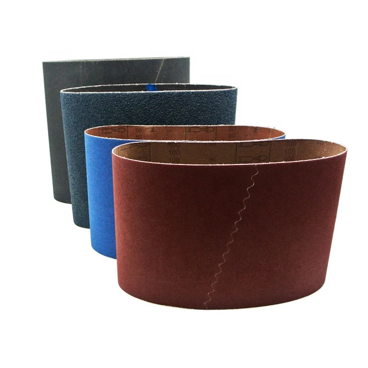 SATC Industrial Grade 8x29 Inch Wide Finger Joint Zirconia Floor Sanding Belts 200*750mm for Floor Sander