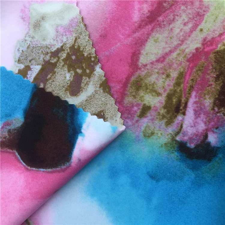  Printing nylon spandex fabric printing swimwear Leggings