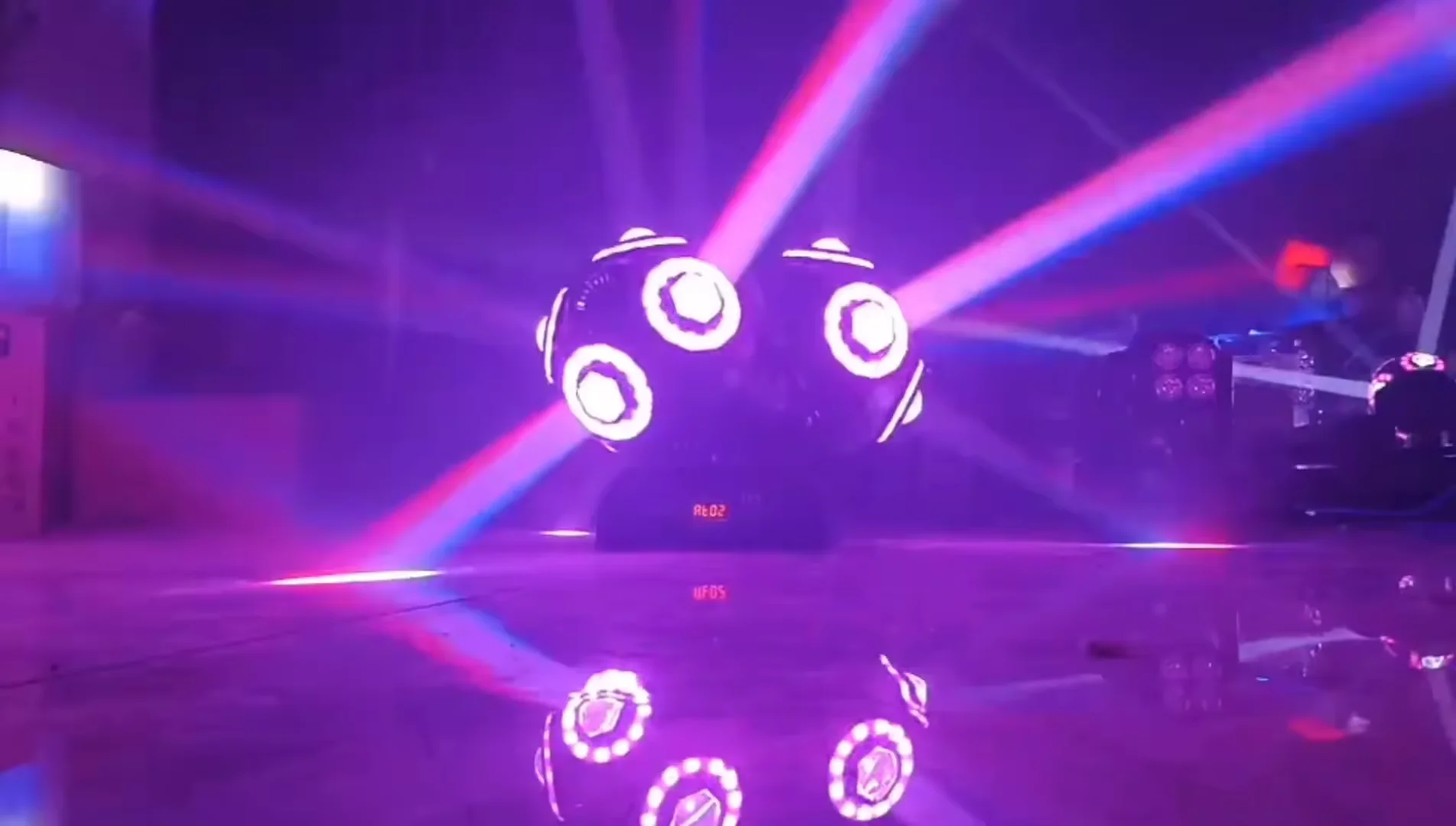 Dj light disco ночные клубы эффект световые шары светодиодные вечеринки