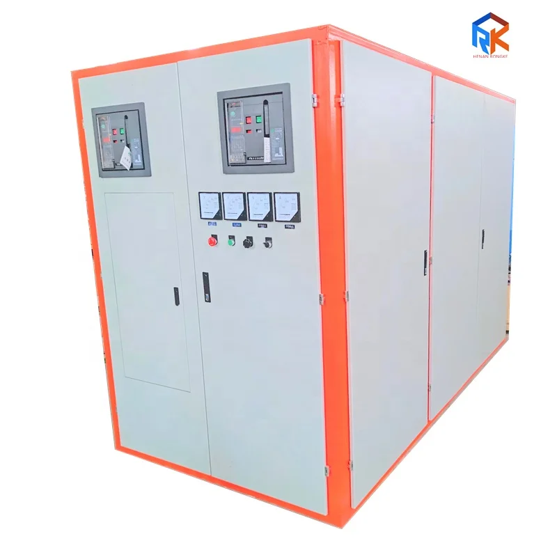 2T furnace crucibles work simultaneously induction melting furnace