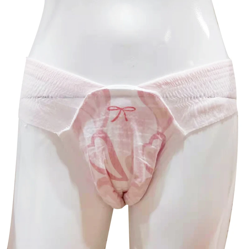Wholesale hot Disposable organic menstrual women panties pant type  adult diapers underwear for women girls female