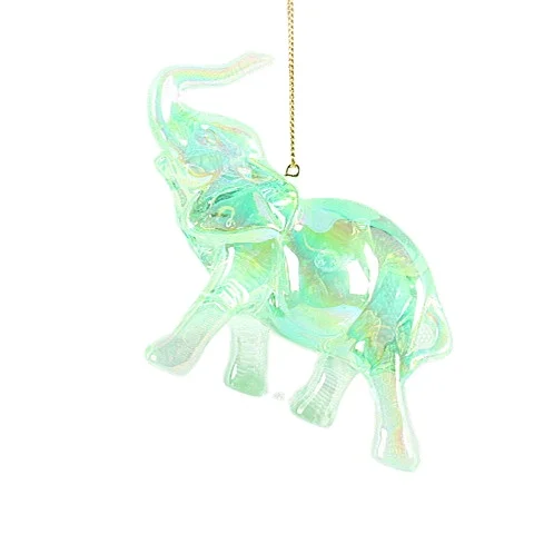 Christmas Plastic Elephant Ornament