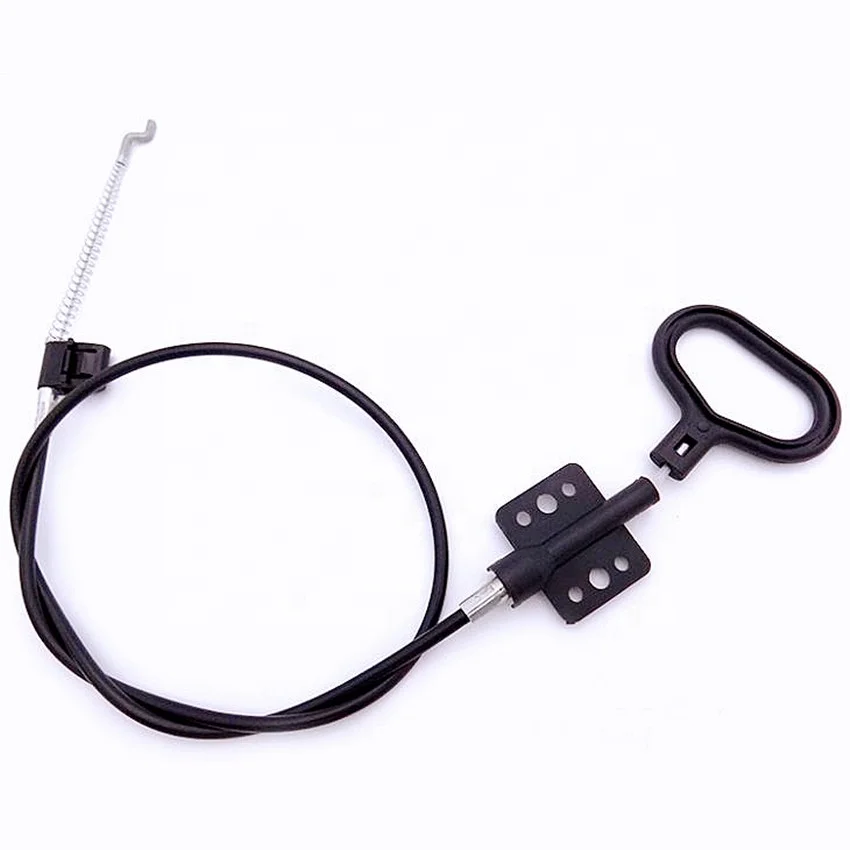 Custom Furniture Parts Mechanism Replacement Ppc Coated Stainless Steel Wire Rope Reclining Sofa Brake Control Cable with Handle