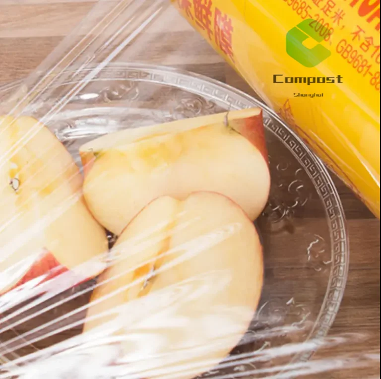 Factory high quality cling film food grade PVC jumbo roll cling film wholesale Plastic wrap for Household Food Supermarket