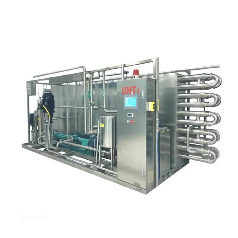 Stainless Steel UHT Tubular Type Sterilizer used For Condensed Milk