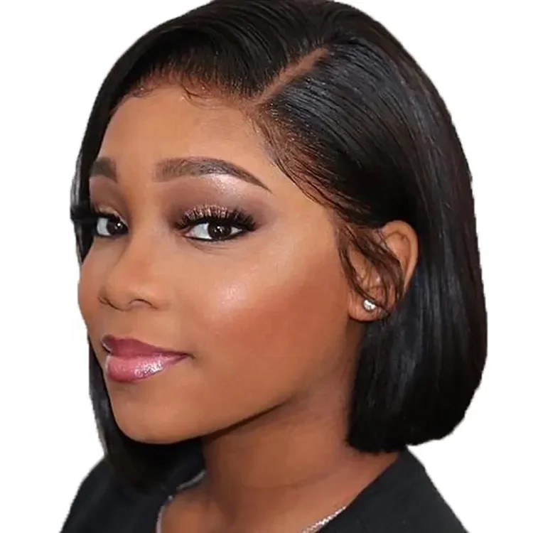 Raw human hair lace Front wig with baby hair, Virgin 13x4 13x6 HD Lace Front Wigs, Virgin Human Hair Full Lace Wigs Pre Plucked