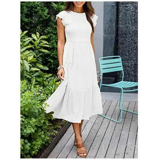 2022 New Style Fashion Dresses Women Lady Elegant Summer Dress For Selling